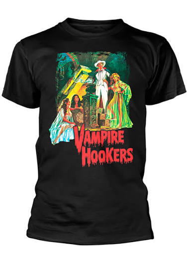 Retro Movies Vampire Hookers T-Shirt Black – Succubus