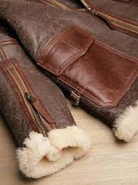 Nigel Cabourn Men S Coastal Command Sheepskin Jacket Sheepskin Jacket Leather Jacket Men Mens Shearling Coat