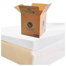 Advanced Sleep Solutions Queen Memory Foam Mattress Topper Our 2 Inch Memory F Memory Foam Topper Memory Foam Mattress Topper Queen Size Memory Foam Mattress