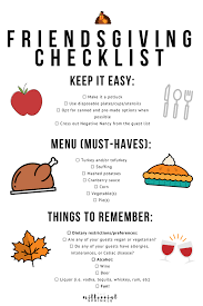 Want To Host A Stress Free Friendsgiving Use These Helpful Tips Reminders Checklist Thanksgiving Checklist Food Thanksgiving Checklist Friendsgiving
