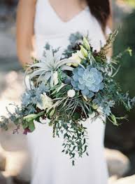 Exquisite cascading wedding bouquet of greenery & foliage including: 47 Darling Greenery Wedding Bouquets Weddingomania