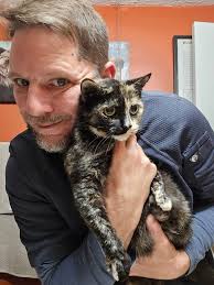 Pet owners sharing photos and stories of their pets