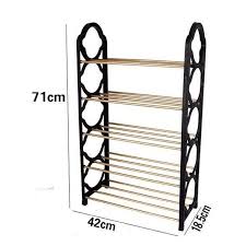 Penganjur paip pvc serupa dari blogger lain: Rak Kasut 5 Tingkat Simple 5 Tier Shoe Rack With Iron Tubes Plastic Sides Shopee Malaysia