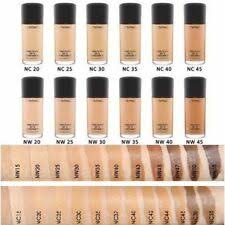 Accurate Mac Foundation Swatches 2019