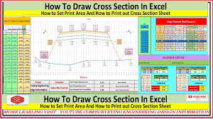 Pin On Cross Section In Excel