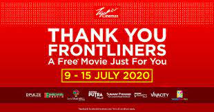 Tgv cinemas now offers secure, faster and easier way to purchase your movie tickets with options to view movies showing in your favorite cinemas and hall types. Showbiz Tgv Cinemas Thanks Frontliners With Free Movie Ticket Offer