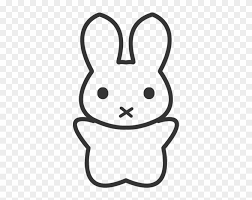 I'm trying to learn how to draw anime animals and this kinda helped. Rabbit Drawing Cartoon Simple Cartoon Bunny Free Transparent Png Clipart Images Download