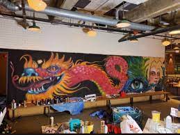 Pin By Michele James On Christian Petroni Graffiti Pop Up Dinner Food Network Star
