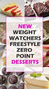 Pin On Weight Watcher Desserts