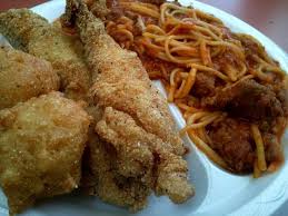 Cool on a baking rack, then cover and refrigerate. Is Fried Fish And Spaghetti Soul Food S Most Debatable Dish By Adrian Miller Heated