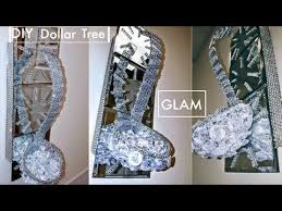 4 Diy Dollar Tree Wall Decor My Most Favorite Dollar Tree Diy Super Glam Easy Bling Youtube Dollar Tree Diy Tree Wall Decor Diy Dollar Tree Decor