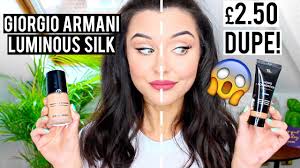 Giorgio armani's luminous silk was the most difficult mainstream beauty product for me to toss, but since using this gressa base i haven't looked back. 2 50 Primark Dupe For Giorgio Armani Luminous Silk Foundation Katesbeautystation Youtube