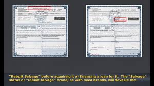 Shop for used cars with carfax®. Salvage And Rebuilt Salvage Vehicles Youtube