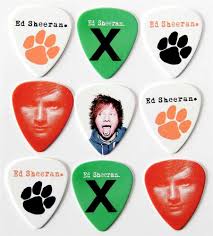 Ed Sheeran Guitar Picks Packet Of 9 Plectrums X Paw Print Included Ed Sheeran Guitar Ed Sheeran Guitar Picks