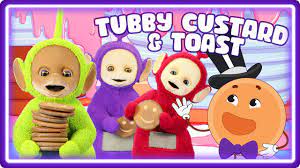 Teletubbies - Tubby Custard & Toast (Official Video) | Ready, Steady, Go! |  Videos For Kids - YouTube