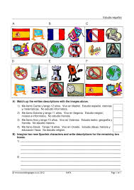 starter worksheet school subjects ks3 spanish teaching resource teachit