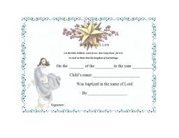 It is easy to print and save a soft copy in your computer for future use. 47 Baptism Certificate Templates Free Printabletemplates