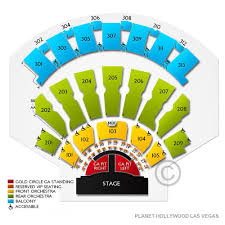 Planet Hollywood Zappos Theater Seating Chart Www