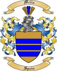 X'd maybe he was the one who stabbed his lion? Mejia Family Crest From Spain By The Tree Maker