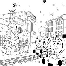 Thomas The Train Coloring Pages To Print Free For Toddlers Train Coloring Pages Coloring Pages To Print Printable Christmas Coloring Pages
