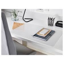 Skvallra Schreibunterlage Weiss Transparent Ikea Osterreich In 2020 Desk Pad Ikea Desk Inspiration
