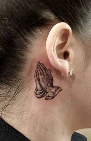 Initials behind ear tattoo men. 185 Trendy Behind The Ear Tattoos And Ideas Tattoo Me Now
