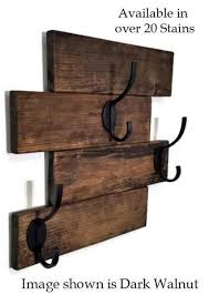This Recycled Wood Wall Mount Coat Rack Is What Your Entryway Mudroom Hallway Laundry Room Or Bathro Coat Rack Wall Wall Mounted Coat Rack Wooden Wall Hooks