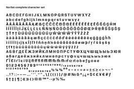 Browse by alphabetical listing, by style, by author or by popularity. Norilsk Font In Fonts On Yellow Images Creative Store