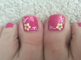 Learn the secret to this blossoming flowers design and put a spring in your client's step. Another Summer Pedicure Pedicure Designs Toenails Flower Toe Nails Pedicure Designs