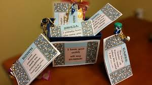 Five Senses Gift Box For Him Attach A Cute Saying Along With An Item That Matches Five Senses Gift Gifts Boyfriend Gifts