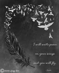 Birds Of The Same Feather Quotes Painting Feather And Birds Artwork With Quote By Sasaki Artwork Bird Artwork Small Inspirational Tattoos