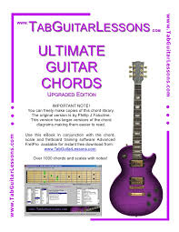 Ultimate Guitar Chords