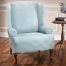 Sensations T Cushion Wingback Slipcover Slipcovers For Chairs Wingback Chair Slipcovers Wingback Chair Covers