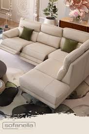eckcouch beige aus leder ideen fur wohnzimmer und wohnlandschaft modernes ledersofa ecksofa ecksofas