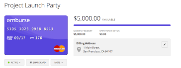 With emburse cards, you can confidently emburse virtual card. Emburse Cards Pricing Features Reviews Alternatives Getapp