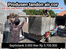 Saptictank ukuran 2000 liter bersekat 2 dan peresapan 2 buis. Tandon Air Cor Tanam Dan Septictank Betton Mengatasi Air Tanpa Mengurangi Air