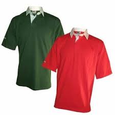 Details About Kooga Mens Polo Rugby Shirt Top In Red Or Green Size S Xl