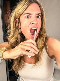 I don't know how else to explain this but.... Does anyone have this thing  where it feels like your teeth don't get as clean when you brush them in a  hotel? Like