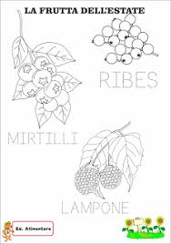 La Frutta Dell Estate Infanzia Disegni Da Colorare Estate Attivita Estive Per Bambini