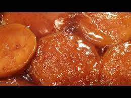 Southern Baked Candied Yams Best Recipe Ever Youtube