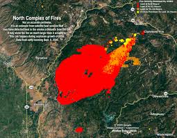 Globally, fire plays a major role in earth's carbon cycle by releasing carbon into the air, and by consuming trees that would otherwise absorb carbon from the air during photosynthesis. North Complex Of Fires Estimated At A Quarter Of Million Acres After Explosive Growth Wildfire Today