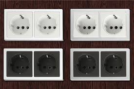 Bohrlehre für upu dosen bauanleitung zum selberbauen 1 2 docom. Doppelsteckdose Mit Klappdeckel Einbau Set Mit Stecker Sv16 230 V Hafele