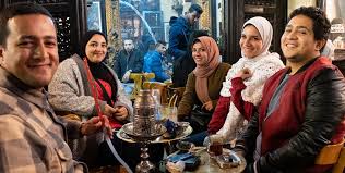 With topol, geula nuni, gila almagor, albert cohen. Hoda Salah Emma