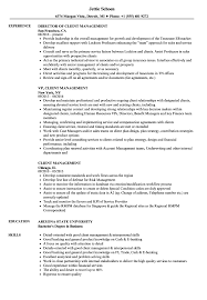 For example, if you have limited work experience, you might instead focus on academic work, volunteer positions or apprenticeships with a functional resume instead of a. Client Management Resume Samples Velvet Jobs