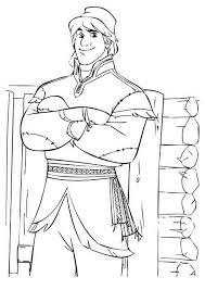 Coloring pages of the movie frozen 2: Elsa Anna Kristoff Coloring Page Doraemon