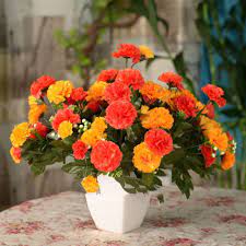 Amazonsmile Lopkey Artificial Flower Dianthus Caryophyllus Carnation Fake Silk Flower Plastic Fl Plastic Flowers Artificial Flowers Artificial Plants For Sale