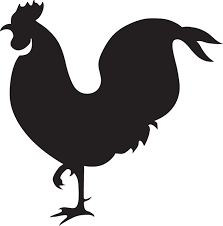 download sputnik wall clock monochrome living silueta de gallos de pelea full size png image pngkit silueta de gallos de pelea