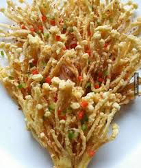 Cara membuat fried chicken untuk dijual. Quick And Easy Crispy Fried Enoki Mushroom Recipe For Snack Lovers Good Times Mushroom Recipes Enoki Mushroom Recipe Cooking Recipes