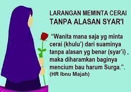 Hukum isteri minta cerai kerana suami tidak mdanu beri zuriat ustaz azhar idrus. Sebab Sebab Dibolehkannya Istri Minta Cerai Sri Afrianty