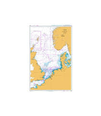 British Admiralty Nautical Chart 4140 North Sea